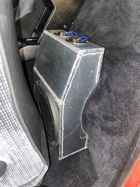 I Made An Aluminium Subwoofer Box For My Aw11 Rmr2