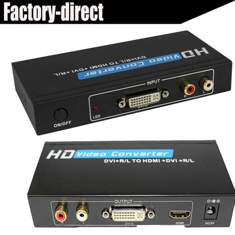 Dvi To Hdmi Audio Converter Lr Stereodvi To Hdmidvilr Stereo Audio Converter Splitterhdmi