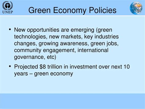 Ppt Green Economy Initiatives Regional Perspectives Powerpoint