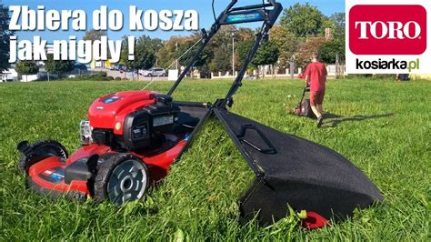 Nóż zbierający kosiarki TORO niesamowite efekty YouTube