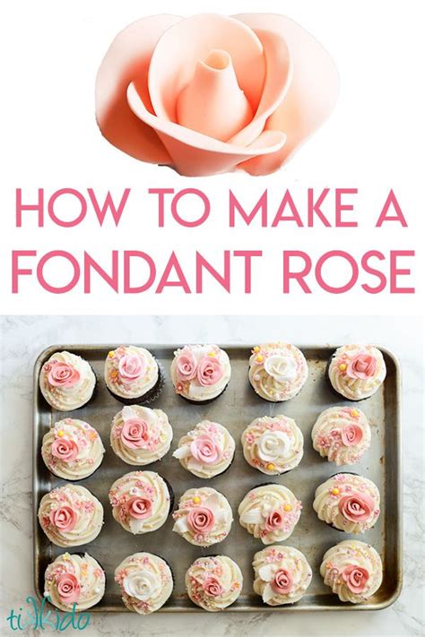 Learn How To Make Easy Fondant Roses Without Using Any Special Cutters