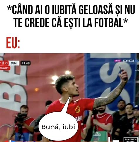 Meme Uri Geniale Dup Selfie Ul F Cut De Florinel Coman La Fcsb