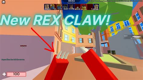 New Roblox Skins Roblox Arsenal New Rex Claw Melee Youtube