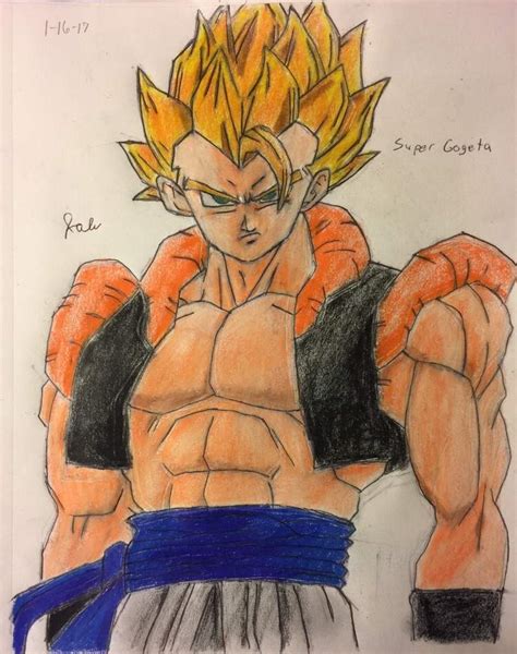 Super Gogeta Drawing Dragonballz Amino