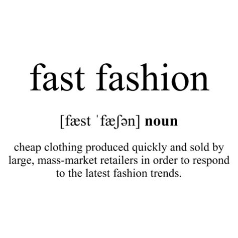 Fast Fashion Explained at Alexandra Connibere blog