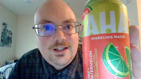 Aha® Lime Watermelon Sparkling Water Taste Test Youtube