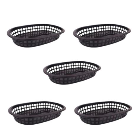 Kit Cestinhas Oval Para Servir Lanches Salgados Fritas E Por Es