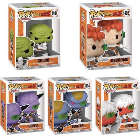 Funko Pop Dragon Ball Z The Ginyu Force 5 Kraken Collectibles