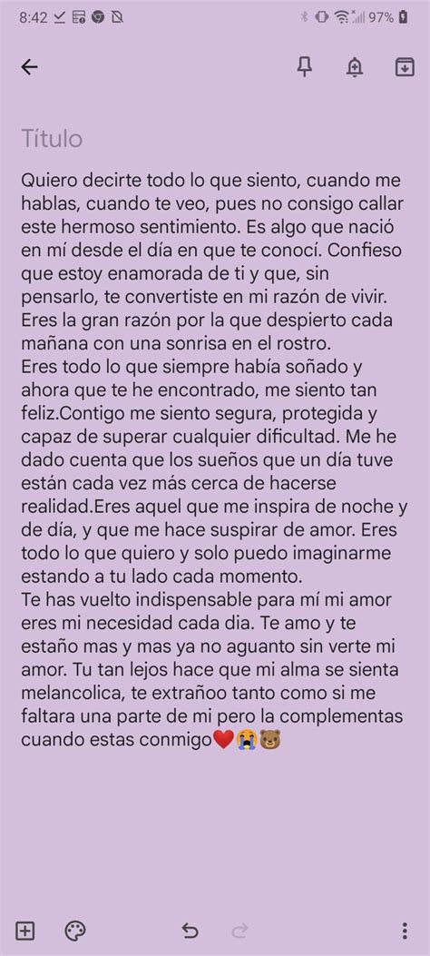 Escritos Para Tu Novio 3BF Cartas De Amor A Tu Novio Citas Lindas En