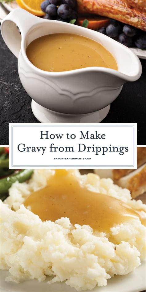 How to Make Gravy from Drippings - For Chicken, Pork, Turkey or Beef!