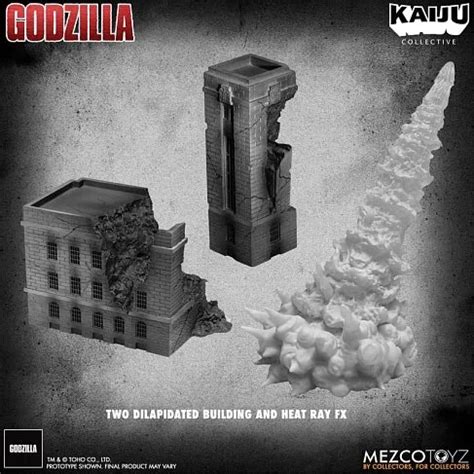 Godzilla Black White Edition Mezco Kaiju Collective