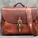 Soho 14 Mail Bag Old English Tan Horween Dublin Leather Messenger Bag