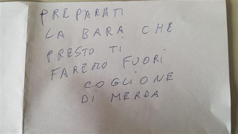 Minacce Al Sindaco Di Baricella Preparati La Bara Che Presto Ti