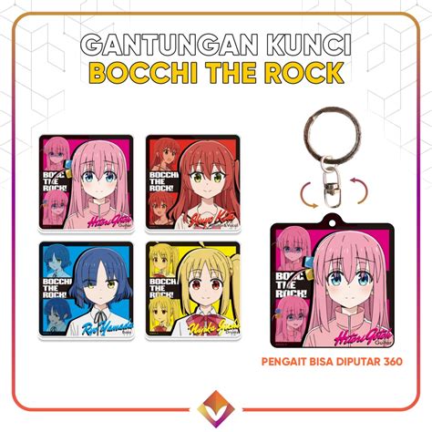 Jual Ganci Bocchi The Rock Keychain Anime Btr Gotou Hitori Yamada Ryou