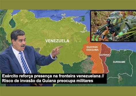 Tensão na América do Sul Venezuela e Guiana em conflito Saiba como o