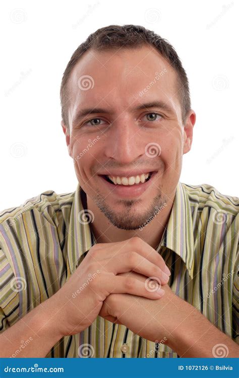 Smiling Man Stock Photo Image Of Look Person Portrait 1072126