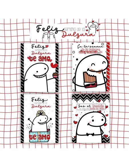 Tarjetas Flork Semana De La Dulzura