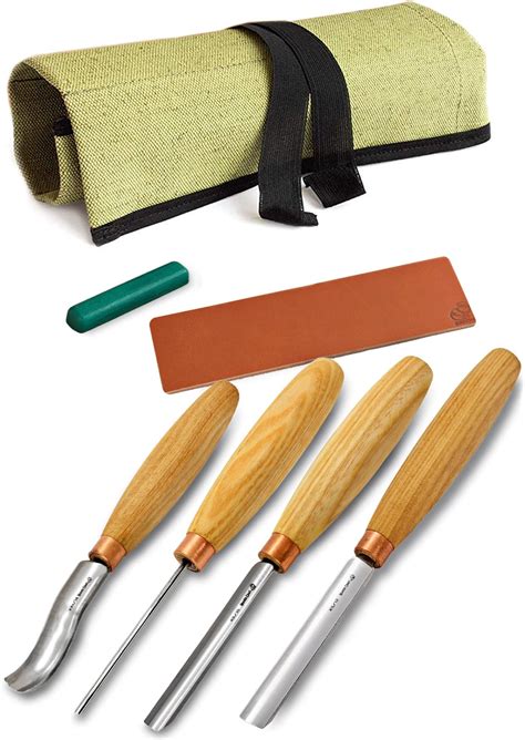 Amazon BeaverCraft Deluxe Wood Carving Kit S18X Wood Carving