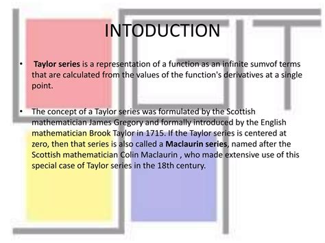 Taylor And Maclaurin Series Ppt