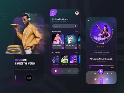 Music Player App Design by CMARIX Infotech ~ EpicPxls