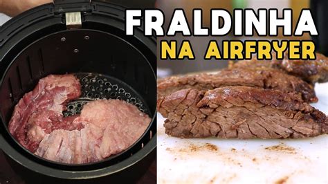 Como Fazer Fraldinha Na Airfryer Tv Churrasco Youtube