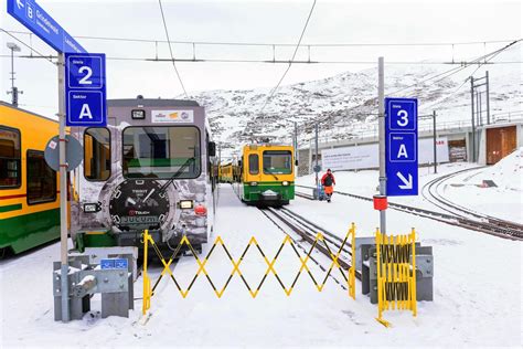 Jungfrau,Switzerland-Jan 4,2017, The Jungfrau railway 2728626 Stock ...