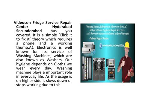 Ppt Videocon Fridge Service Repair Center Hyderabad Secunderabad