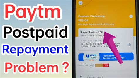 Paytm Postpaid Repayment Problem Solved Repayment Nhi Ho Rha Hai