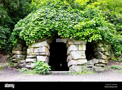 The Shell Grotto Stock Photo Alamy