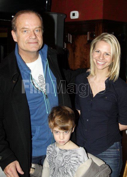 Kelsey Grammer son Jude Gordon Grammer and fiancee Kayte Walsh pose at ...