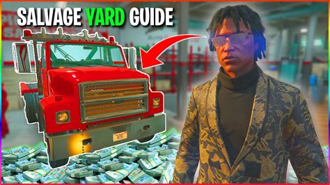 Light Skin Gaming Salvage Yard Ultimate Money Guide GTA Online