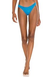 Vix Swimwear Ella String Cheeky Bikini Bottom In Tahiti Revolve