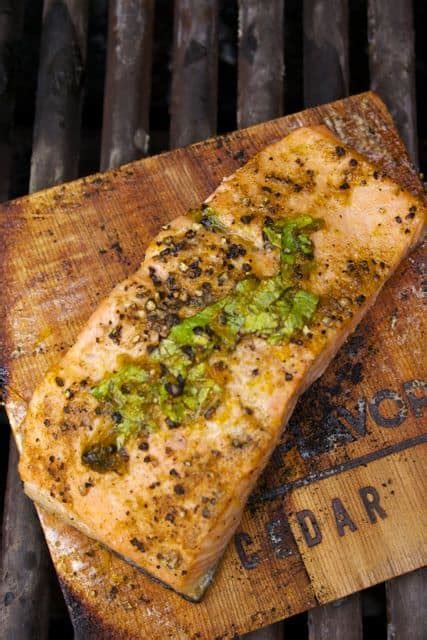 Cedar Planked Salmon With Citrus Glaze Feeling Foodish