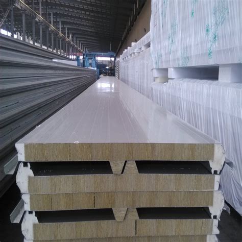 Building Material Factory Price Insulated Wall Eps Rock Wool Pu Pir Pur