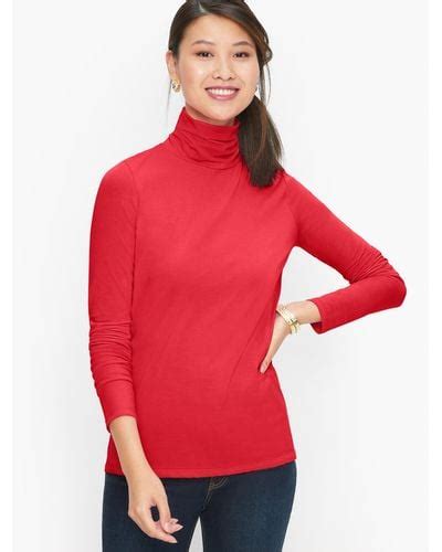 Red Talbots Sweaters And Knitwear For Women Lyst