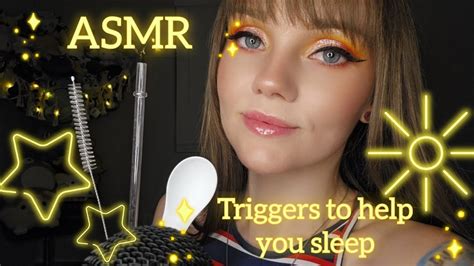 ASMR Deep Brain Melting Triggers For Sleep Whispering Triggers