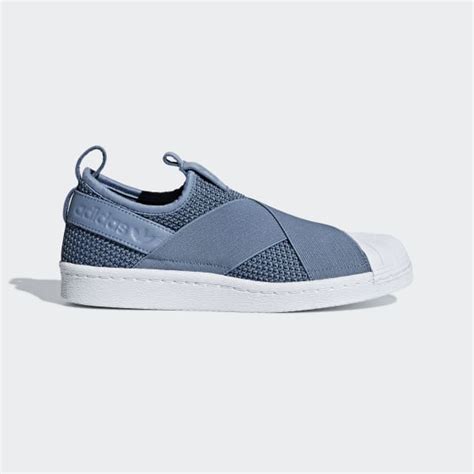 Adidas Superstar Slip On Shoes Blue Adidas Singapore