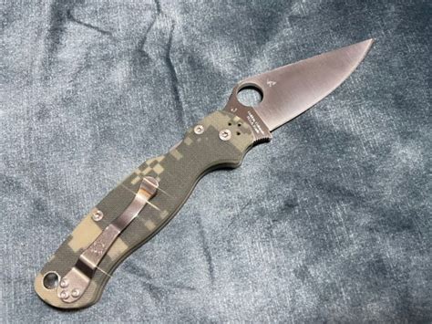 Yahooオークション Spyderco スパイダルコ Paramilitary 2 パラミリ