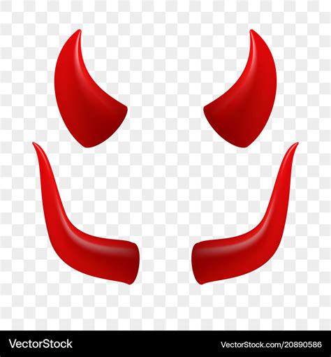 Devil horns video chat face icon Royalty Free Vector Image