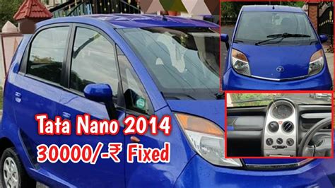 Second Hand Nano Car For Sale Rs Only Tata Nano Tata Secod