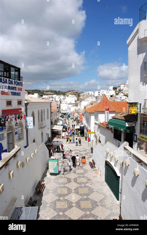 Portugal, Albufeira old town Stock Photo - Alamy