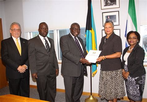 Ministry Of Foreign Affairs Welcomes Sierra Leone High Commissioner