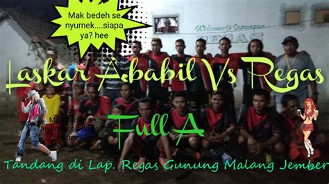 Laskar Ababil Real Vs Regas Full A Youtube