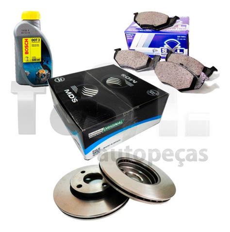 Kit Freio Pastilha Disco Fluido Dot Corsa Celta Prisma Frete Gr Tis