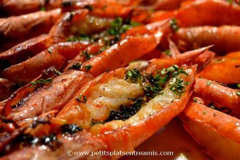 Recette Des Gambas Grill Es La Plancha Petits Plats Entre Amis