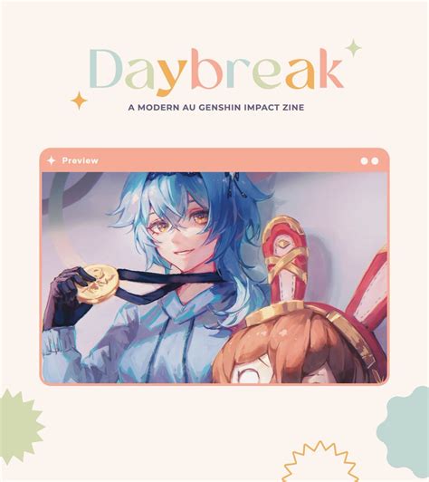 Daybreak Zine Vol 2 POs OPEN On Twitter RT Zieru Preview For