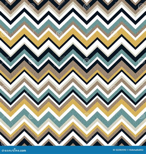 Seamless Zigzag Textured Wallpaper Pattern Vector Illustration ...