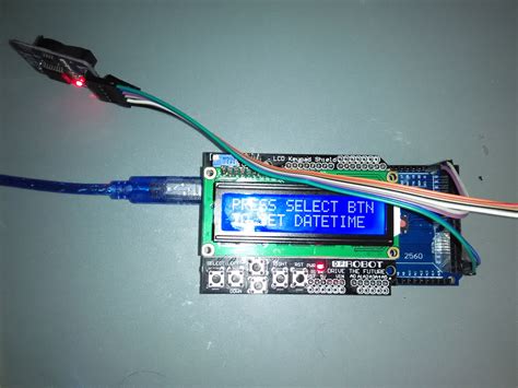 Lcd With Ds Real Time Clock Module Hackster Io