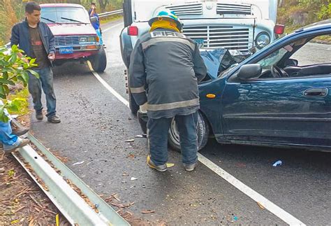 Hombre Lesionado Tras Accidente De Transito En Carretera Troncal Del