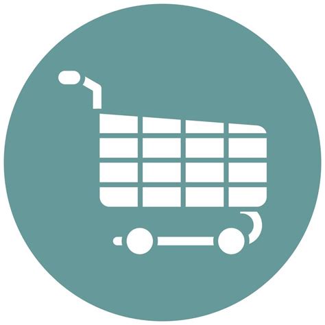 Shopping Cart Vector Icon Style 22198905 Vector Art At Vecteezy